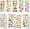 24 Sheets 500 + Stickers for Kids, Toddlers 2,3,4 Years Old, Teacher Reward Stickers